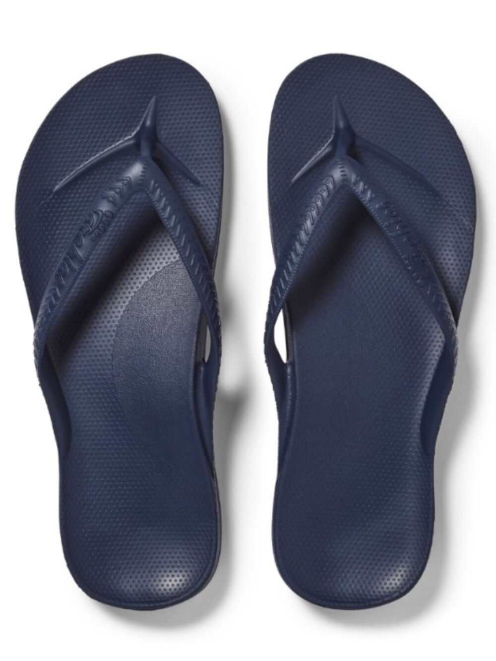 ARCHIES ARCH SUPPORT FLIP FLOP SANDALS- NAVY BLUE, NWT